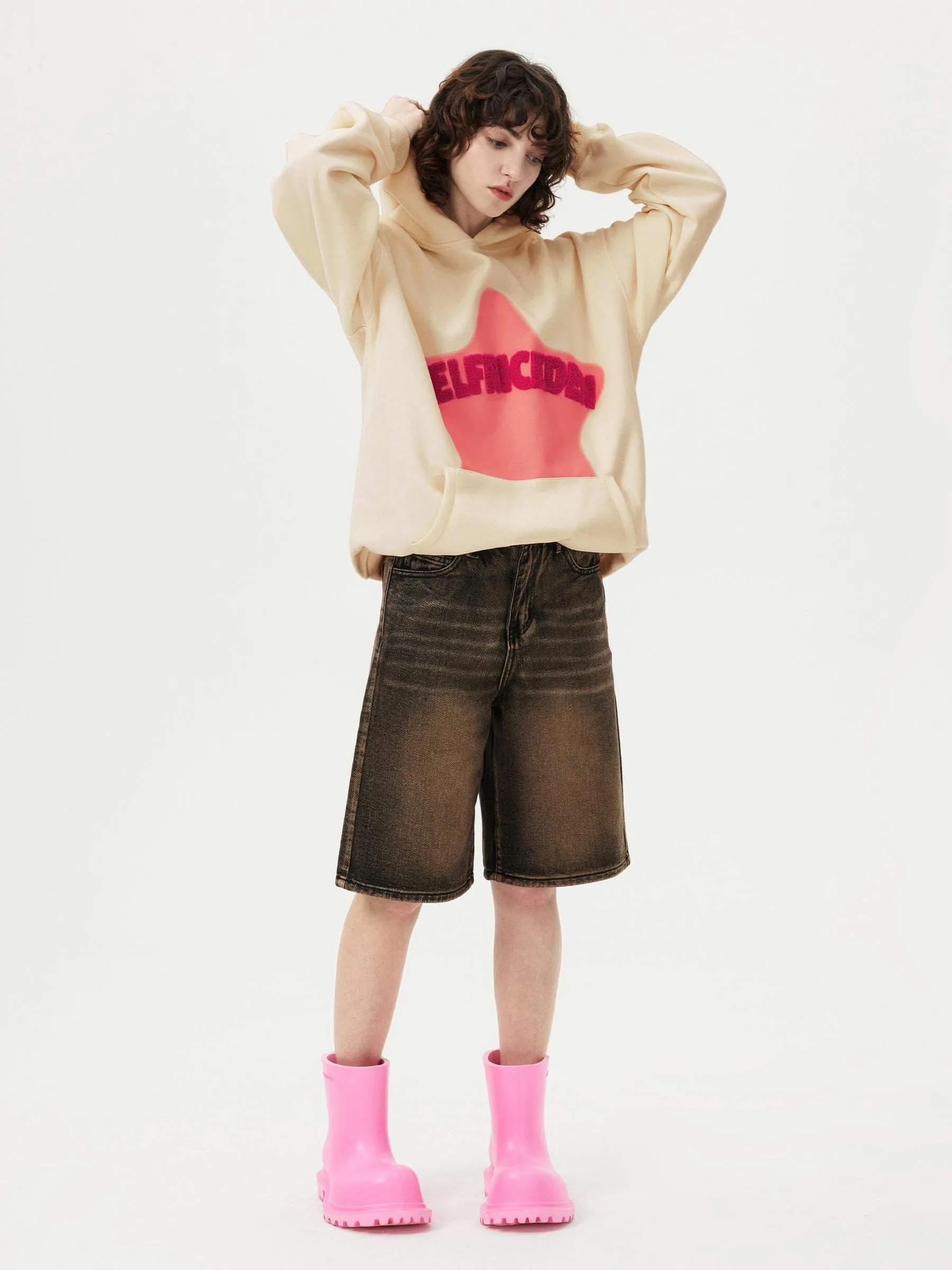 Aelfric Eden Vintage Embroidery Eden Star V303 Hoodie sold by Aelfric Eden product image thumbnail 4