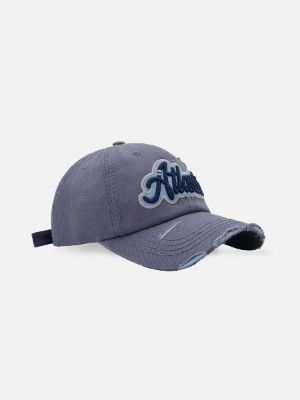 Vintage Distressed Embroidery Letter Cap sold by Aelfric Eden