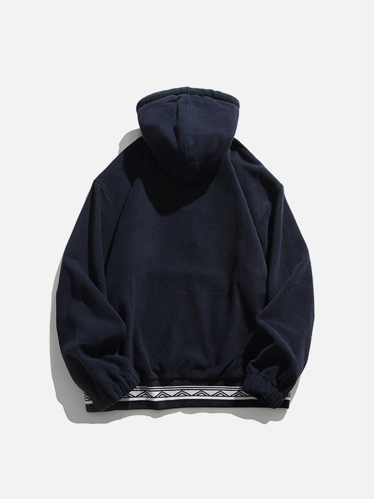 Aelfric Eden Vintage Embroidery Fake Two Hoodie sold by Aelfric Eden product image thumbnail 2