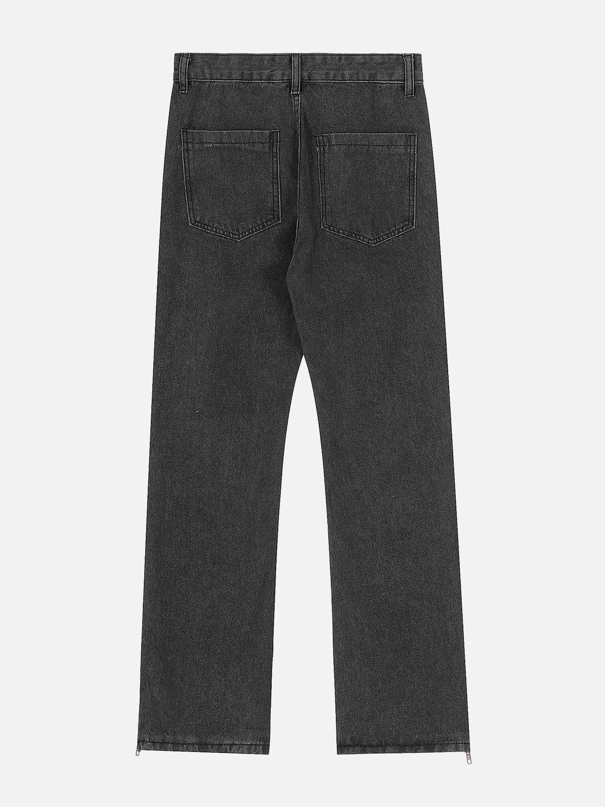 Aelfric Eden Distressed ZIP UP Jeans sold by Aelfric Eden product image thumbnail 3