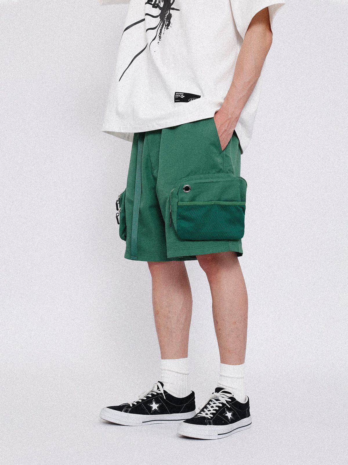 Aelfric Eden Zip Up Pockets Cargo Shorts sold by Aelfric Eden product image thumbnail 6