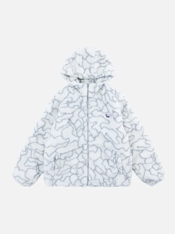 Aelfric Eden Line Sherpa Hooded Coat sold by Aelfric Eden