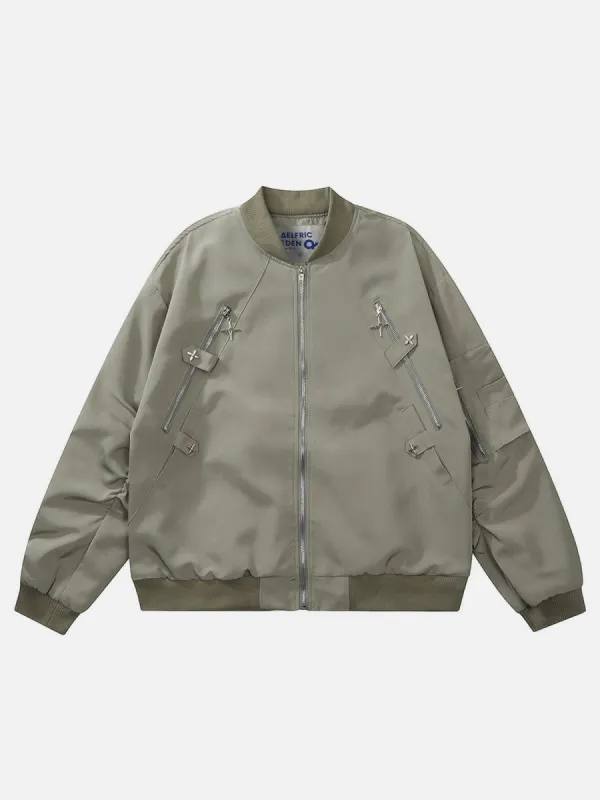 Aelfric Eden Wrinkle ZIP UP Bomber Jackets sold by Aelfric Eden