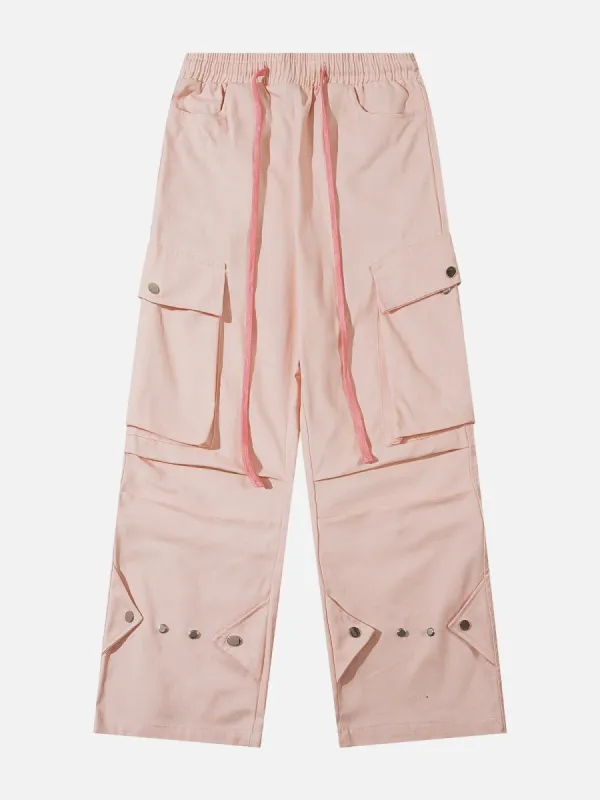 Aelfric Eden Big Pocket Wrinkle Button Cargo Pants sold by Aelfric Eden