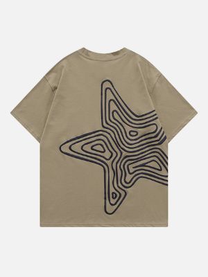 Aelfric Eden Foam Printing Star Tee sold by Aelfric Eden