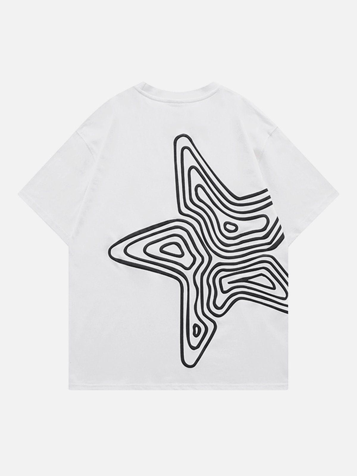 Aelfric Eden Foam Printing Star Tee sold by Aelfric Eden product image thumbnail 2