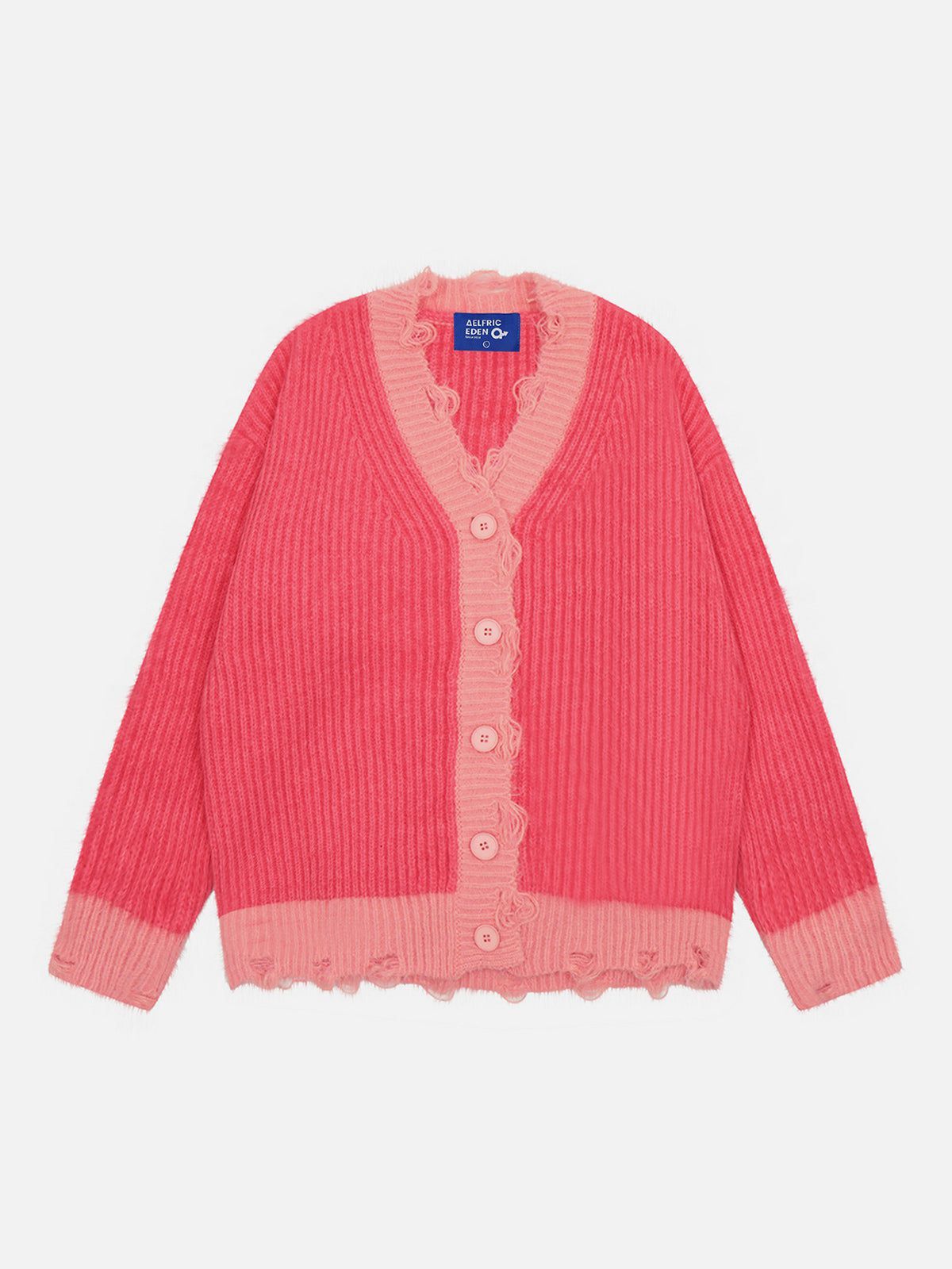 Aelfric Eden Knitting Distressed Cardigan sold by Aelfric Eden product image thumbnail 2