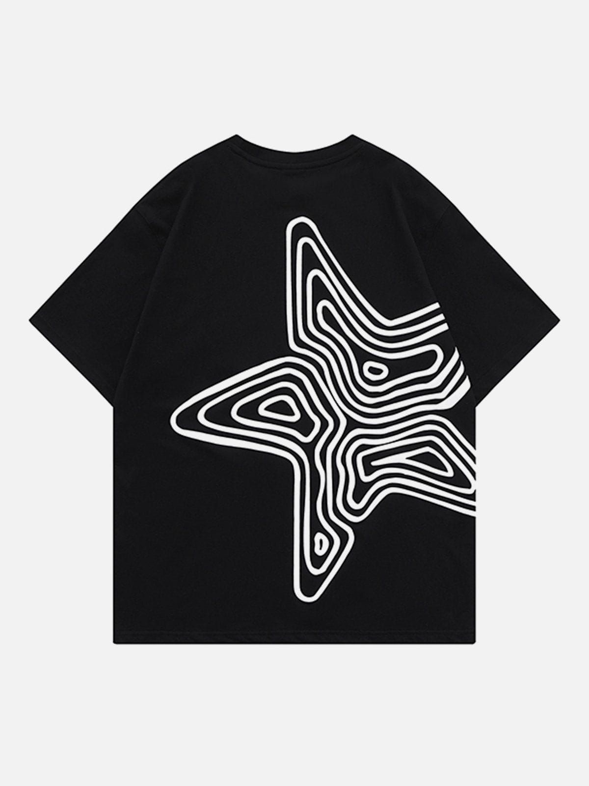Aelfric Eden Foam Printing Star Tee sold by Aelfric Eden product image thumbnail 3