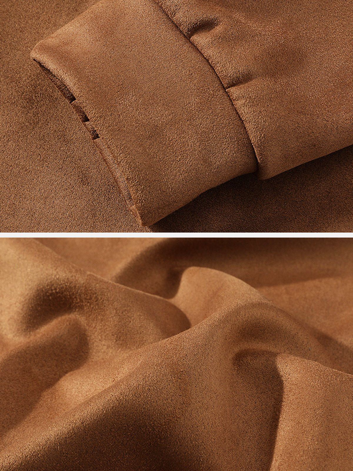 Aelfric Eden Foam Printing Round Neck Suede Sweatshirt sold by Aelfric Eden product image thumbnail 5