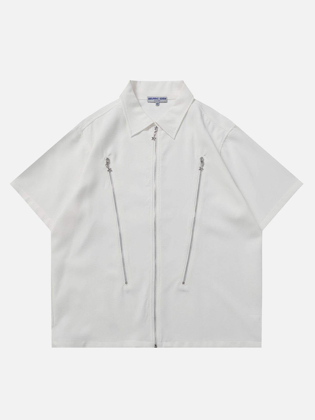 Aelfric Eden ZIP UP Short Sleeve Shirts sold by Aelfric Eden