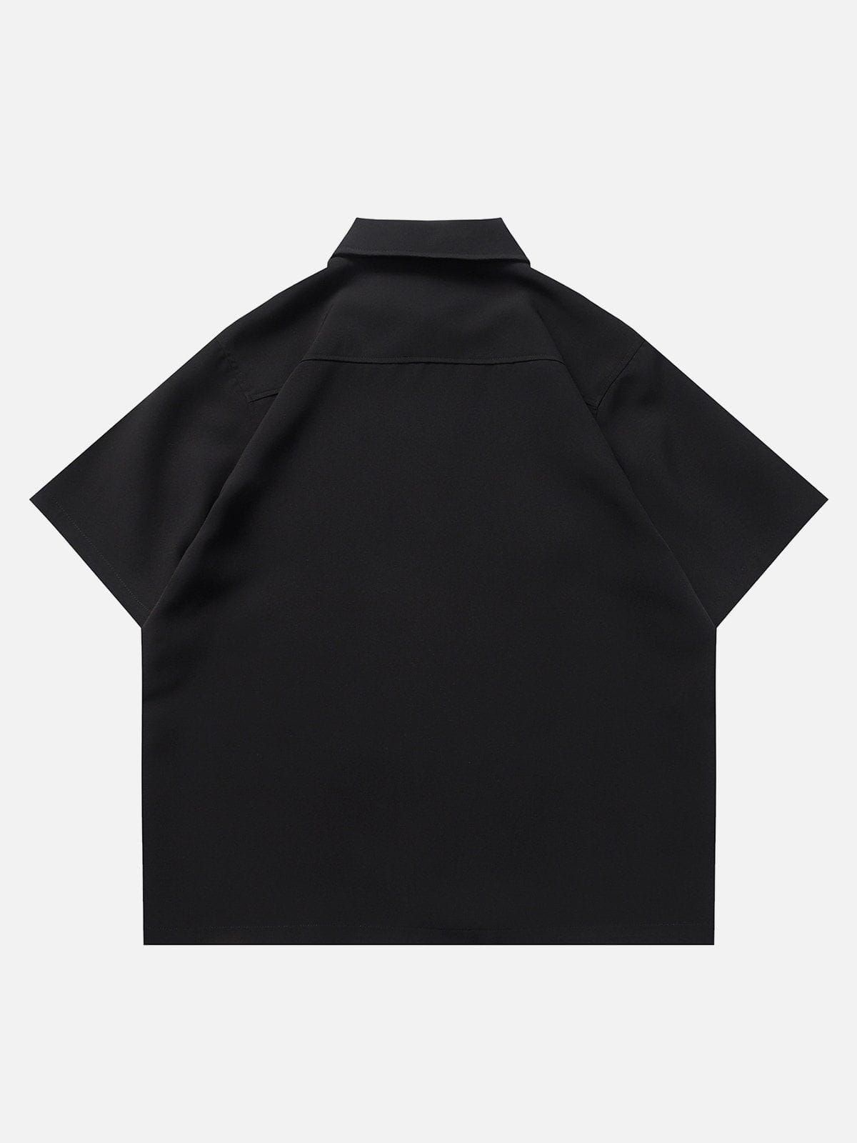 Aelfric Eden ZIP UP Short Sleeve Shirts sold by Aelfric Eden product image thumbnail 5