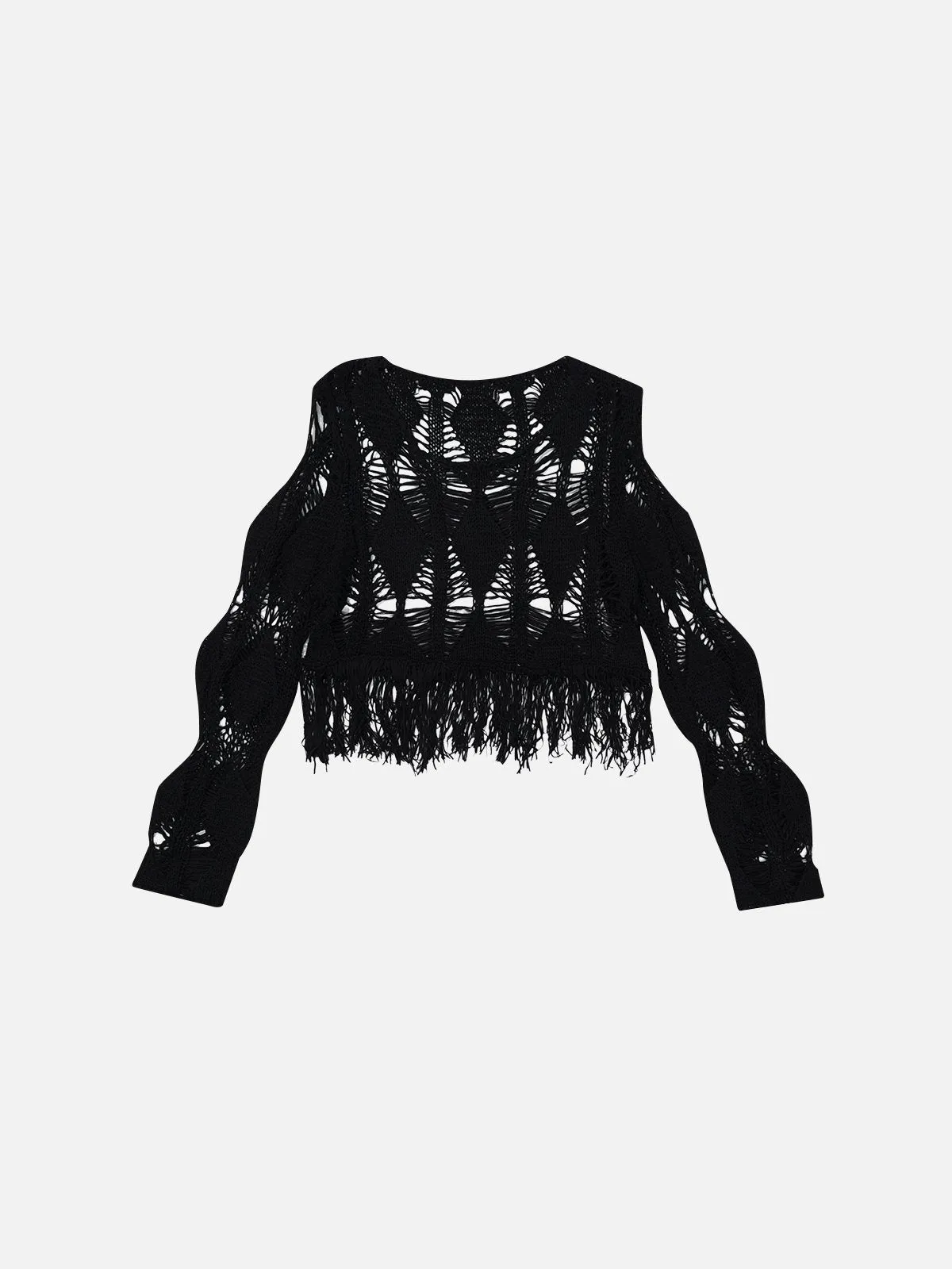 Aelfric Eden Distressed Cut-Out Sweater sold by Aelfric Eden product image thumbnail 4