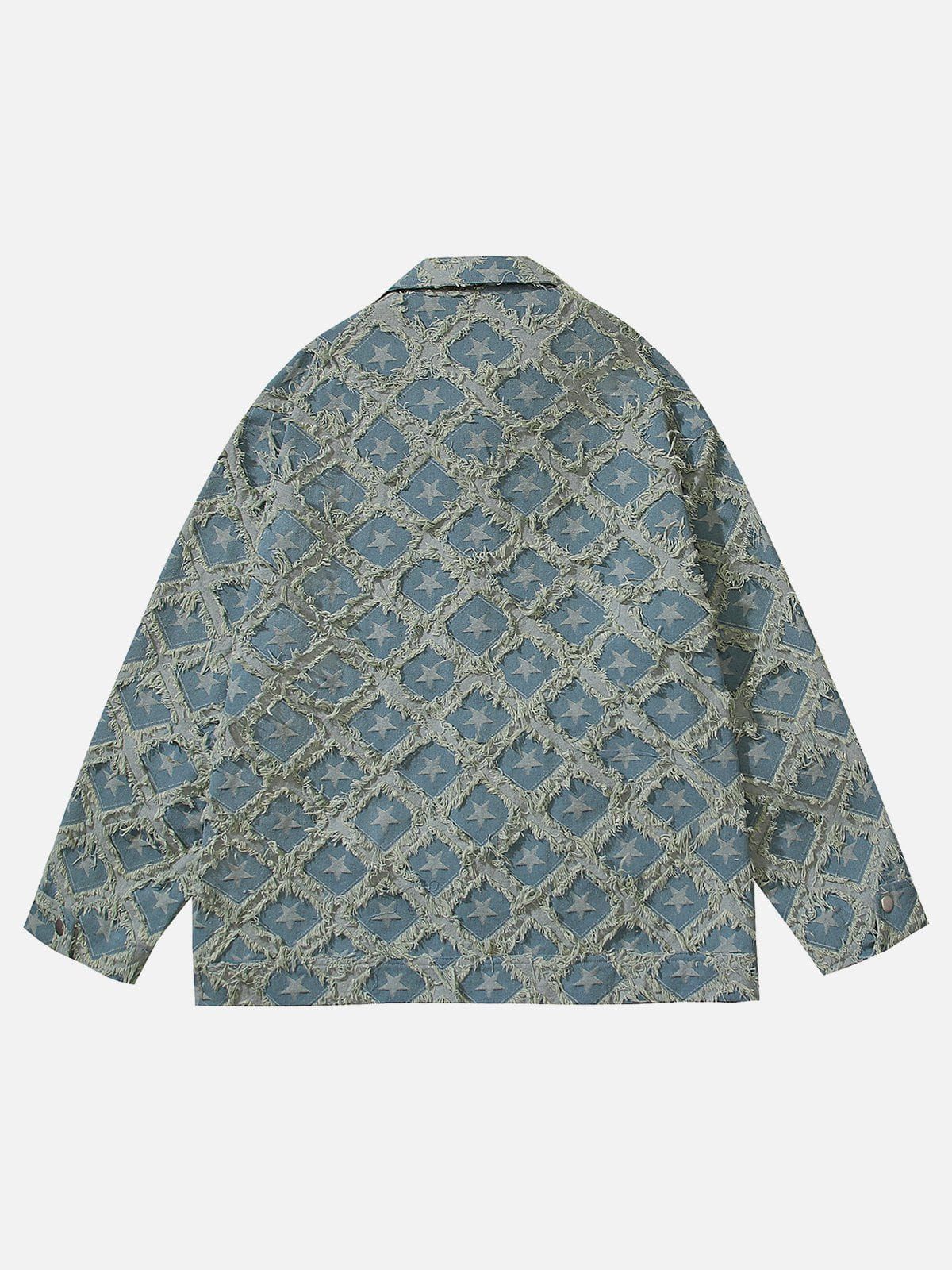 Aelfric Eden Star Fringe Denim Jacket sold by Aelfric Eden product image thumbnail 3