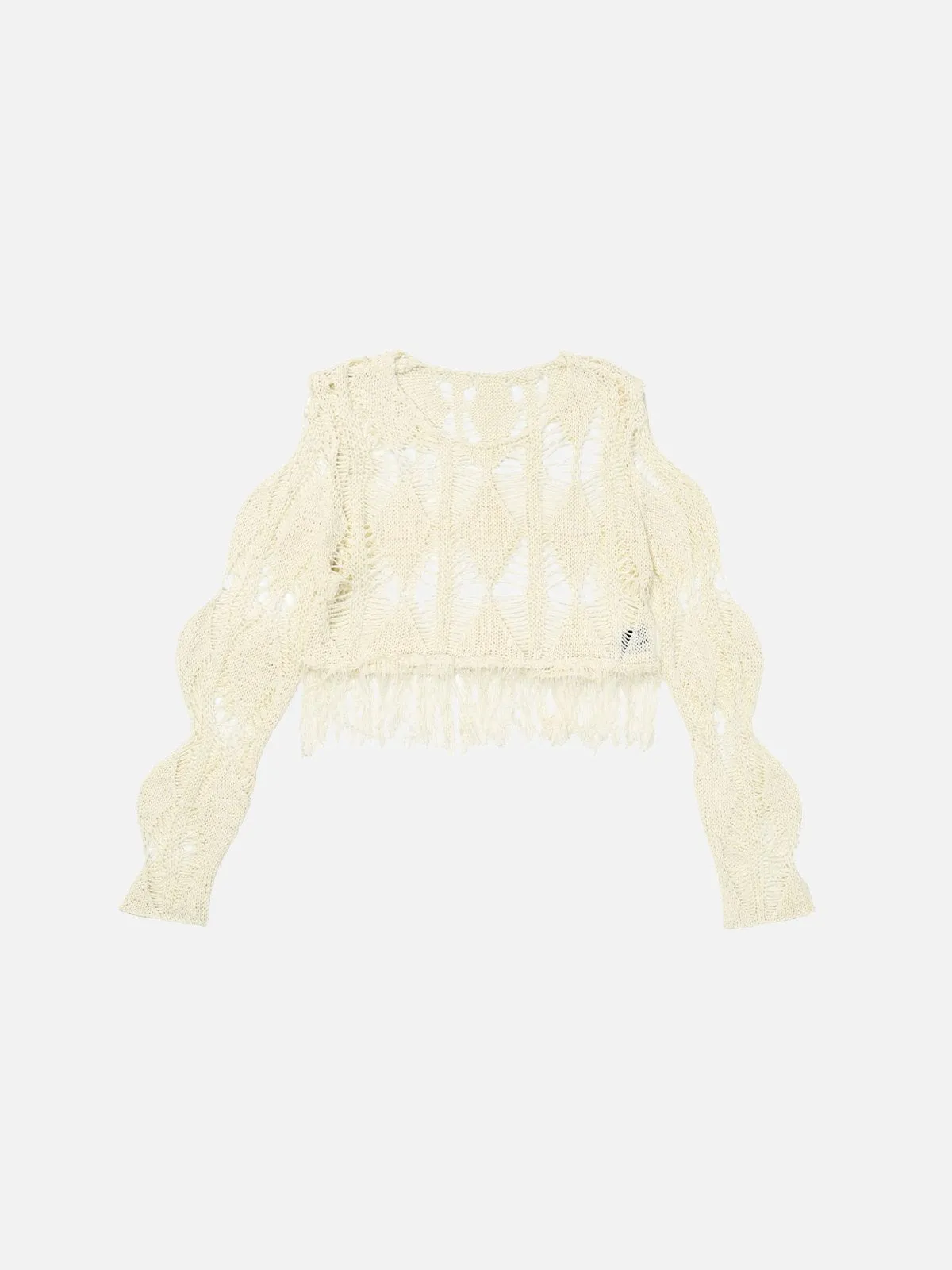 Aelfric Eden Distressed Cut-Out Sweater sold by Aelfric Eden product image thumbnail 3