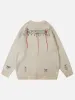 Aelfric Eden Electric Skeleton Jacquard Distressed Sweater sold by Aelfric Eden
