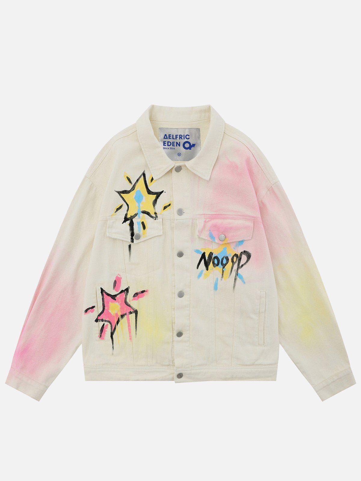 Aelfric Eden Graffiti Star Jacket sold by Aelfric Eden