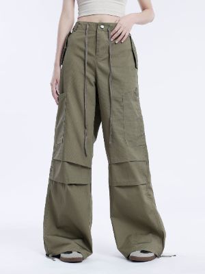 Vintage Large Pocket Wrinkle Cargo Pants sold by Aelfric Eden