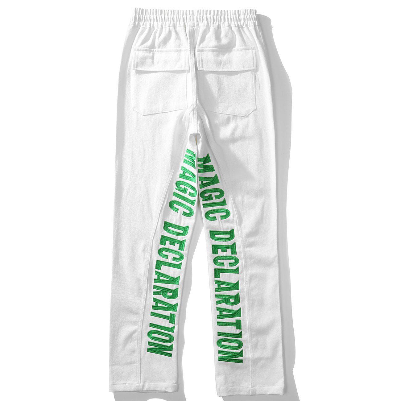 Aelfric Eden Embroidery Letter Pants sold by Aelfric Eden product image thumbnail 3