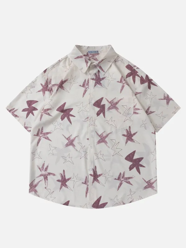 Aelfric Eden Irregular Star Short Sleeve Shirt sold by Aelfric Eden