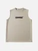Aelfric Eden Line Print Suede Tank Top sold by Aelfric Eden