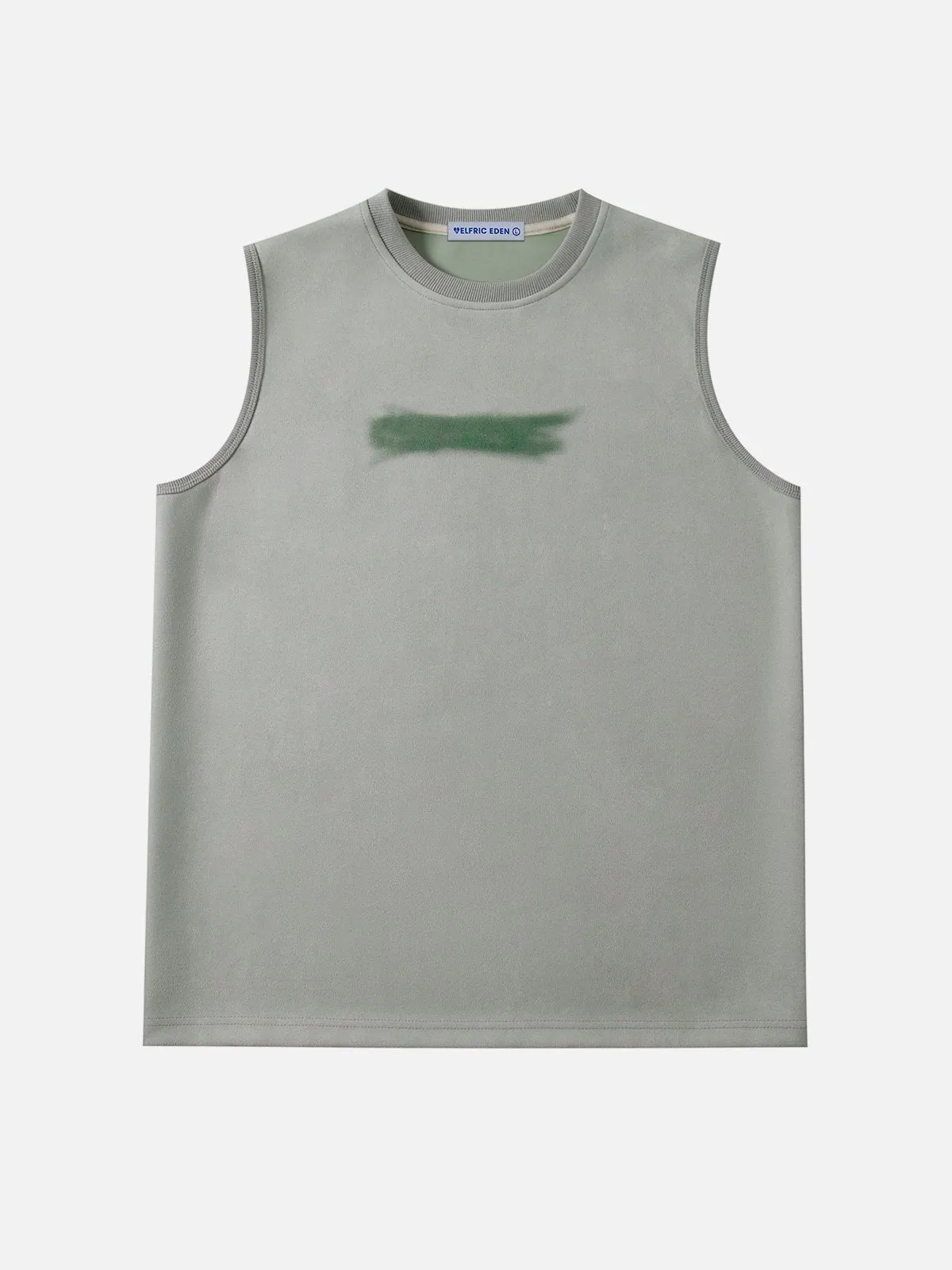 Aelfric Eden Line Print Suede Tank Top sold by Aelfric Eden