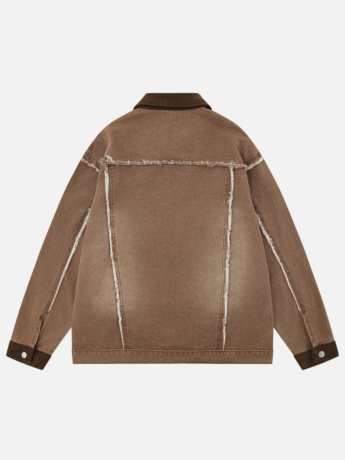 Aelfric Eden Washed Gradient Denim Jacket sold by Aelfric Eden product image thumbnail 3