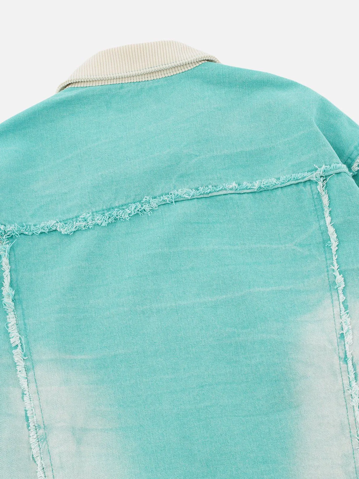 Aelfric Eden Washed Gradient Denim Jacket sold by Aelfric Eden product image thumbnail 5