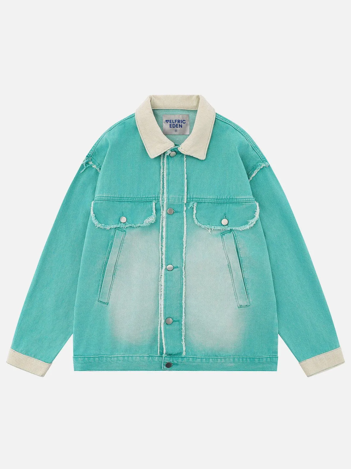Aelfric Eden Washed Gradient Denim Jacket sold by Aelfric Eden product image thumbnail 2