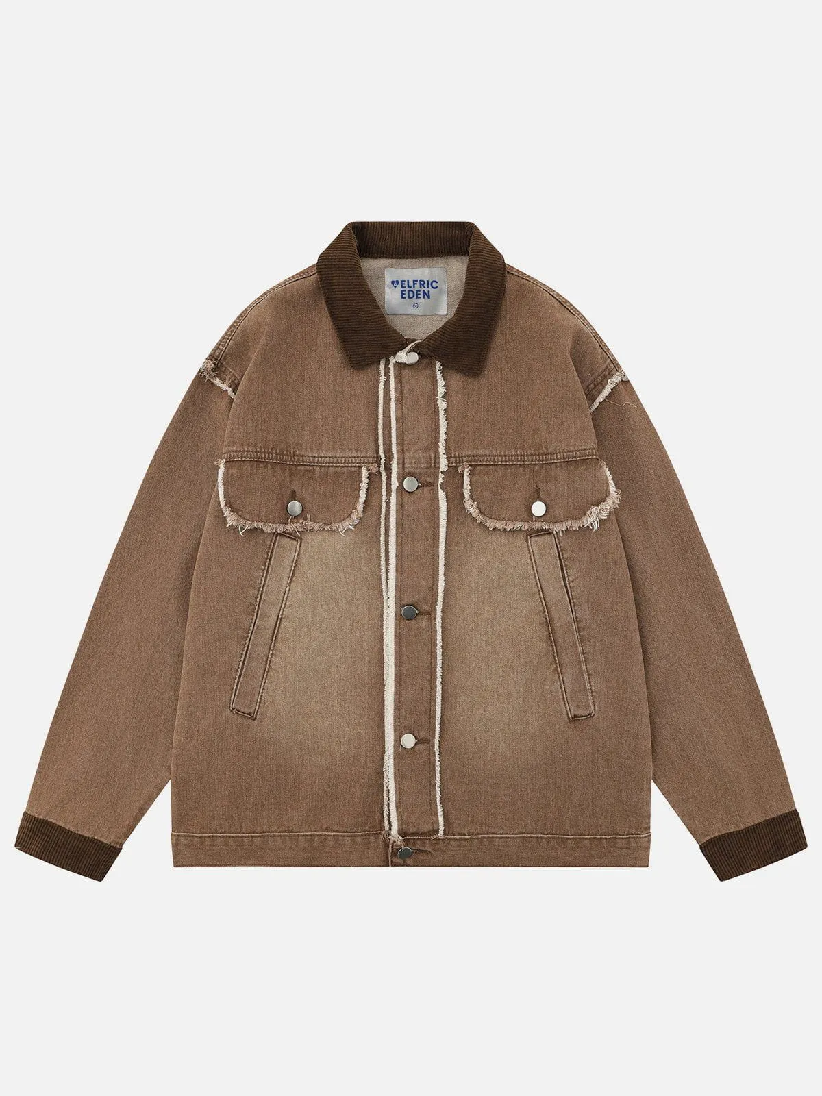 Aelfric Eden Washed Gradient Denim Jacket sold by Aelfric Eden