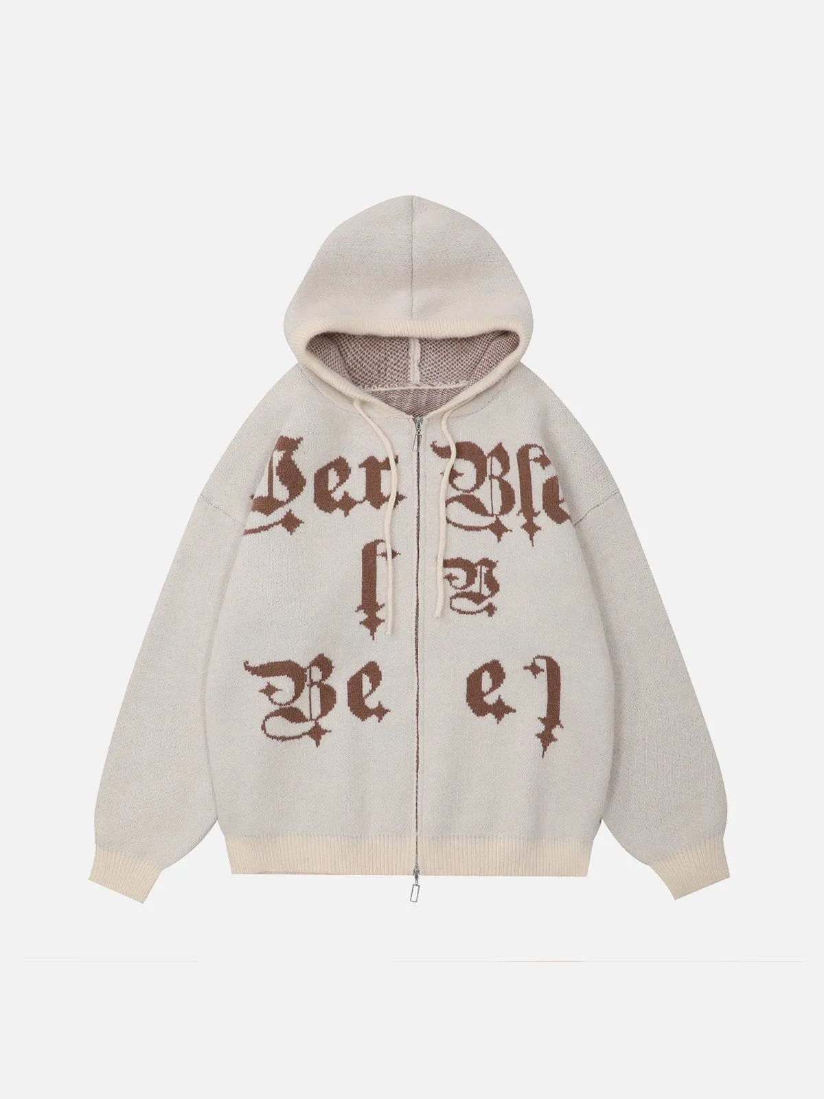 Aelfric Eden Letter Embroidery Hoodie sold by Aelfric Eden product image thumbnail 5