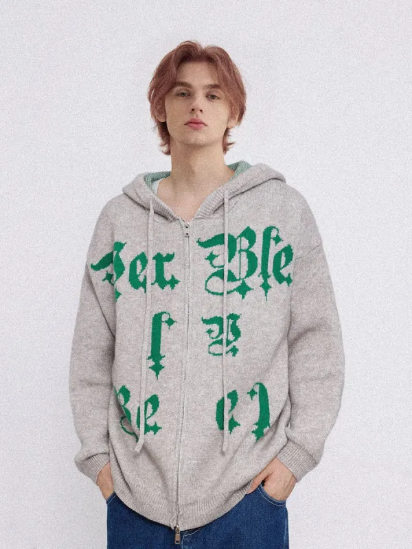 Aelfric Eden Letter Embroidery Hoodie sold by Aelfric Eden
