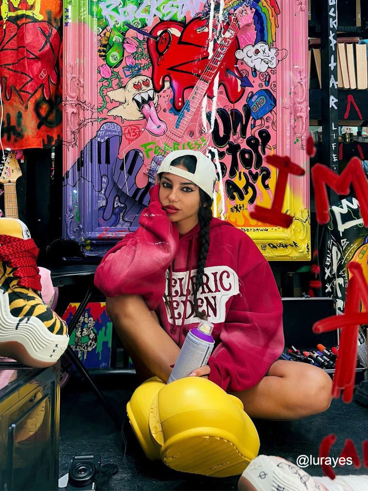 Aelfric Eden Applique Embroidery Hoodie sold by Aelfric Eden product image thumbnail 2