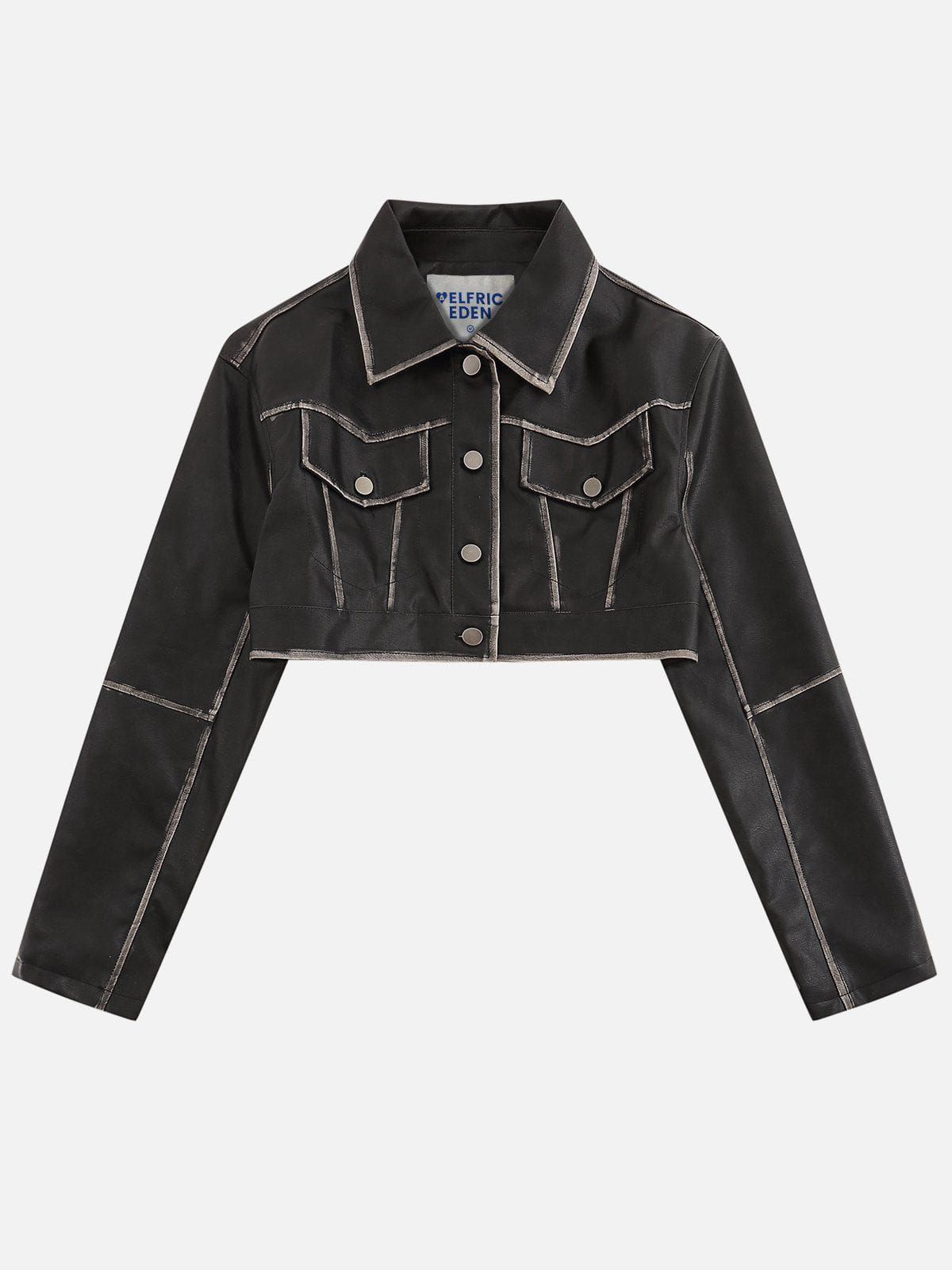 Vintage Washed Leather Jacket sold by Aelfric Eden