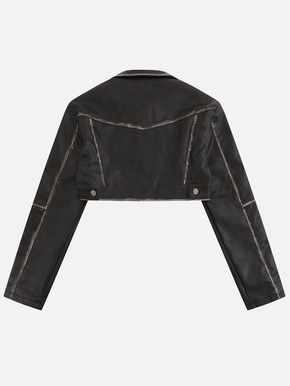 Vintage Washed Leather Jacket sold by Aelfric Eden product image thumbnail 2