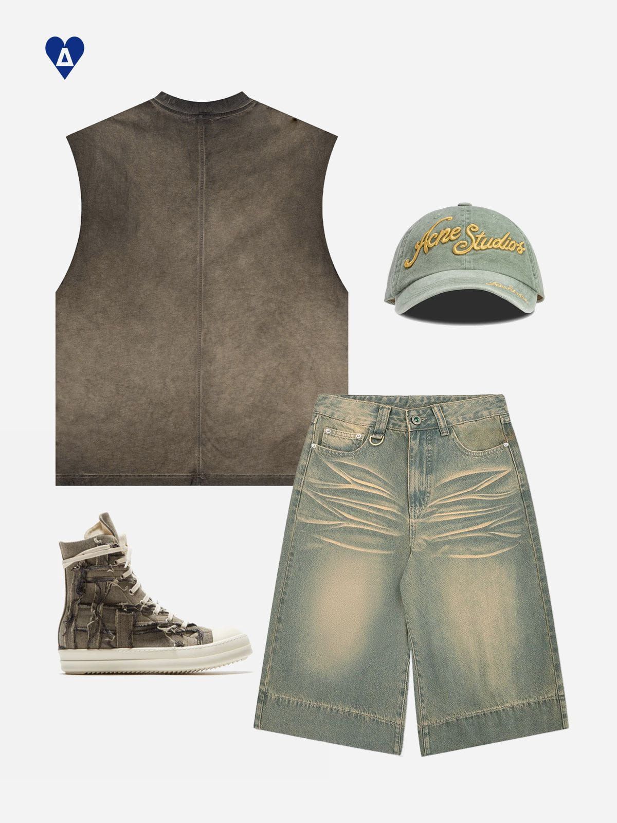 Aelfric Eden Basic Washed Tank Top sold by Aelfric Eden product image thumbnail 3