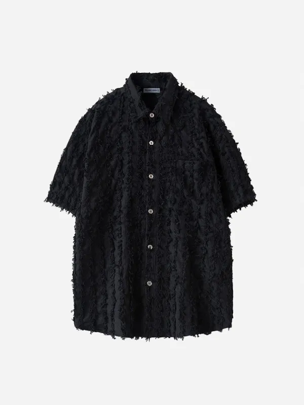 Aelfric Eden Fringe Texture Short Sleeve Shirt sold by Aelfric Eden