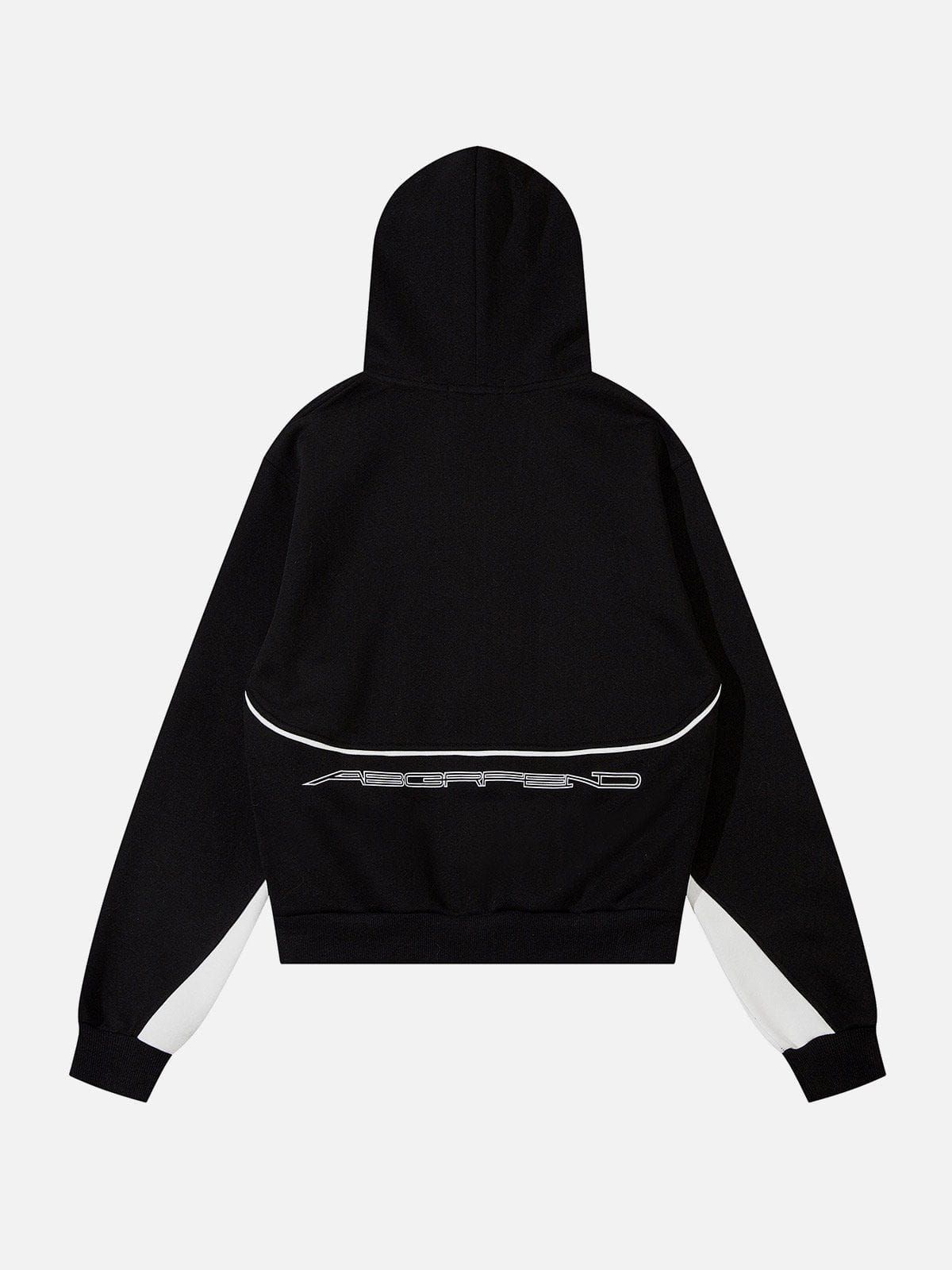 Patchwork Athleisure Style Hoodie sold by Aelfric Eden product image thumbnail 4