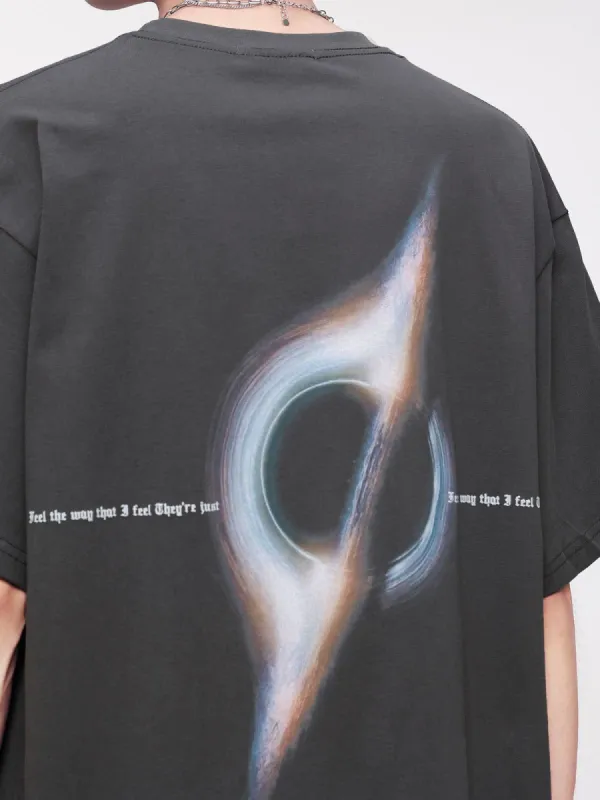 Aelfric Eden Black Hole Print Tee made by Aelfric Eden