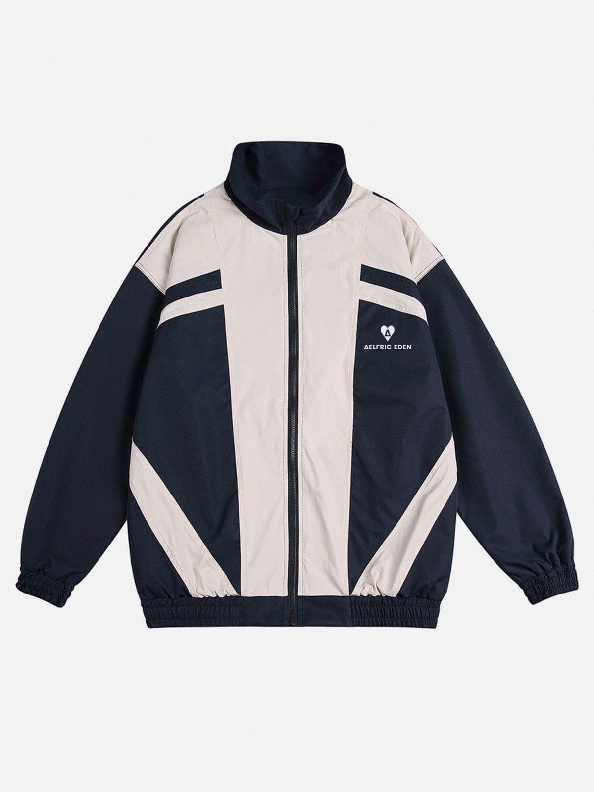 Aelfric Eden Color Blocking Patchwork Jacket sold by Aelfric Eden