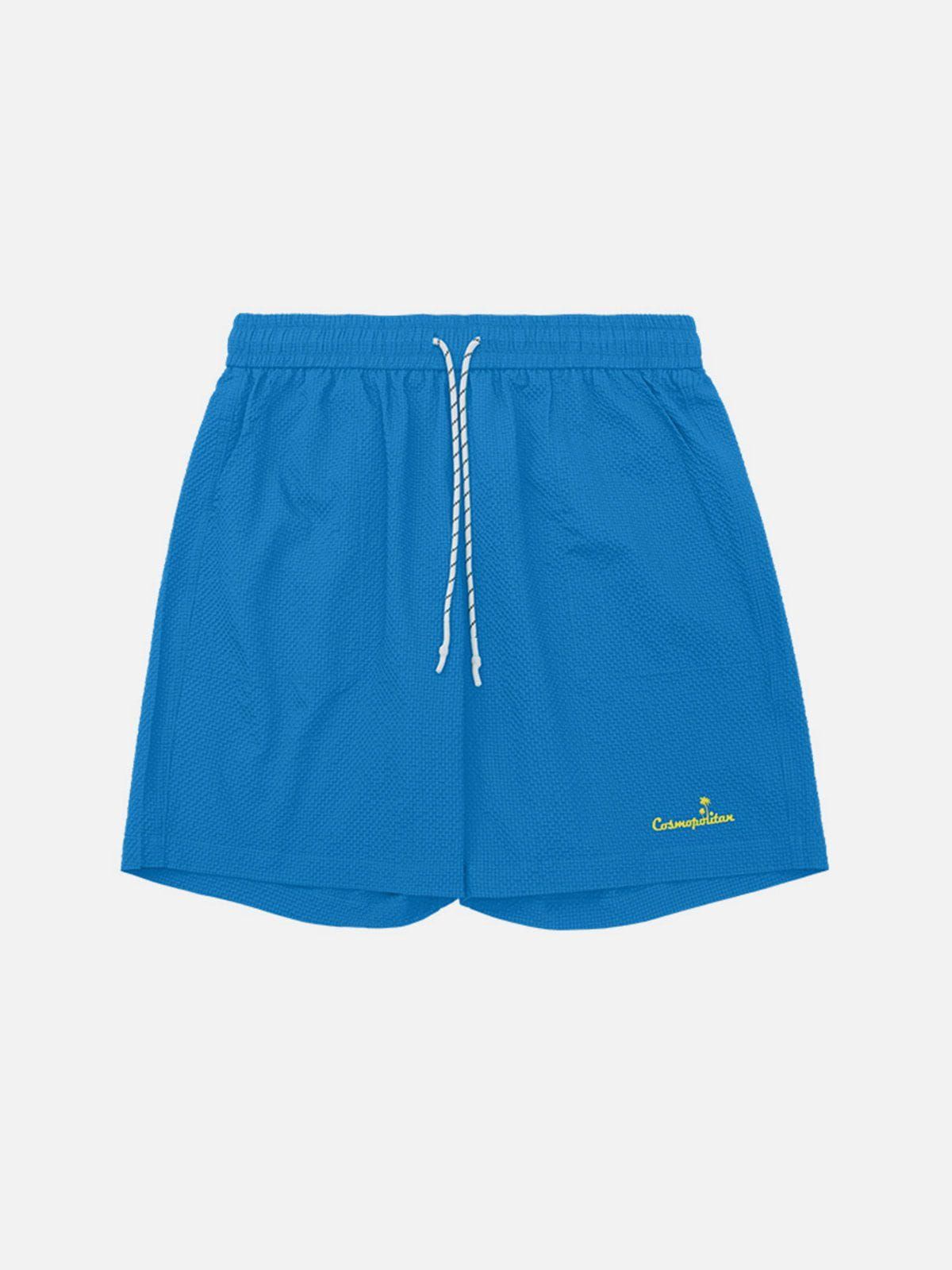 Solid Drawstring Shorts sold by Aelfric Eden product image thumbnail 3