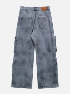 Aelfric Eden 3D Big Pocket Washed Jeans sold by Aelfric Eden