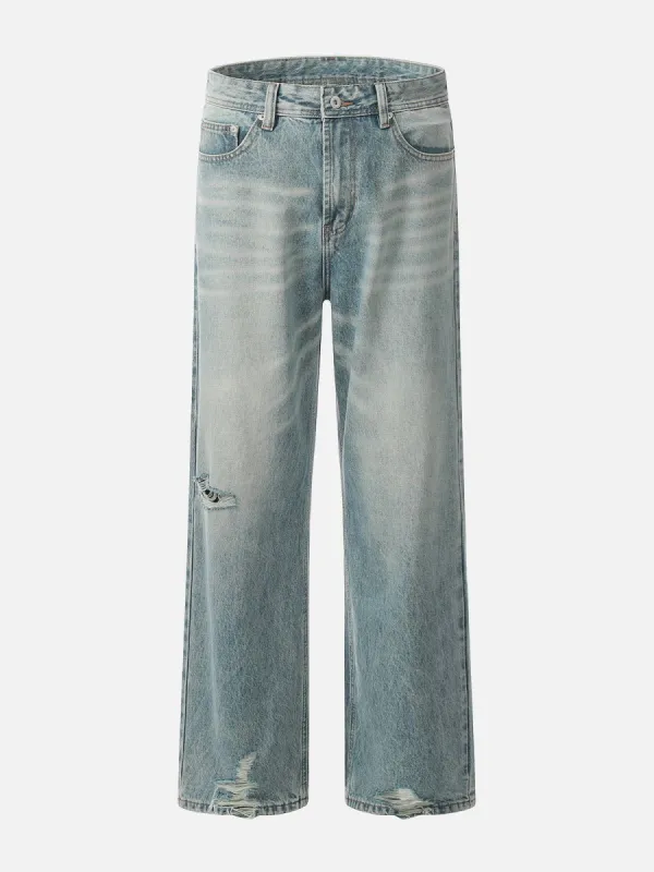 Aelfric Eden Basic Distressed Loose Jeans made by Aelfric Eden