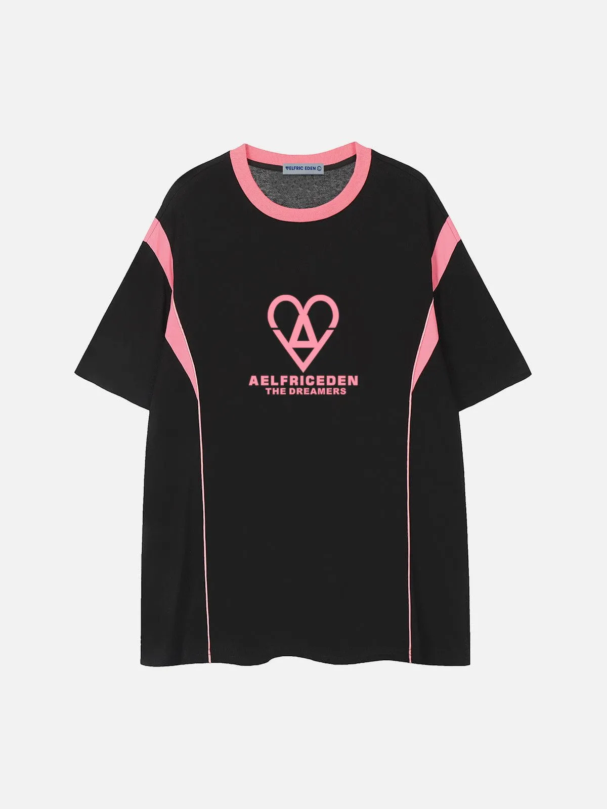 Aelfric Eden Color Blocking Print Athleisure Tee sold by Aelfric Eden