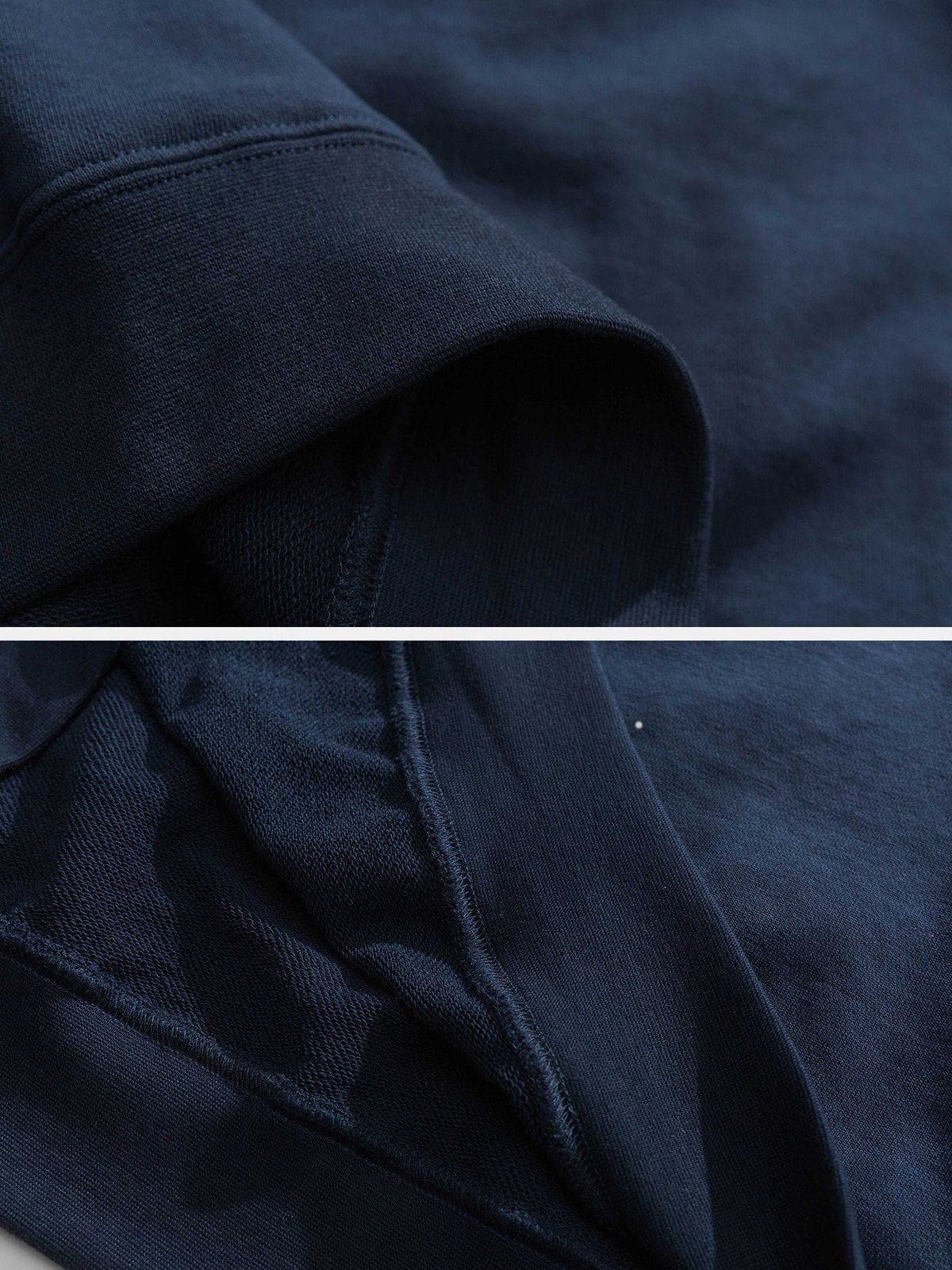 Aelfric Eden Letter Melt Embroidery Sweatshirt sold by Aelfric Eden product image thumbnail 5
