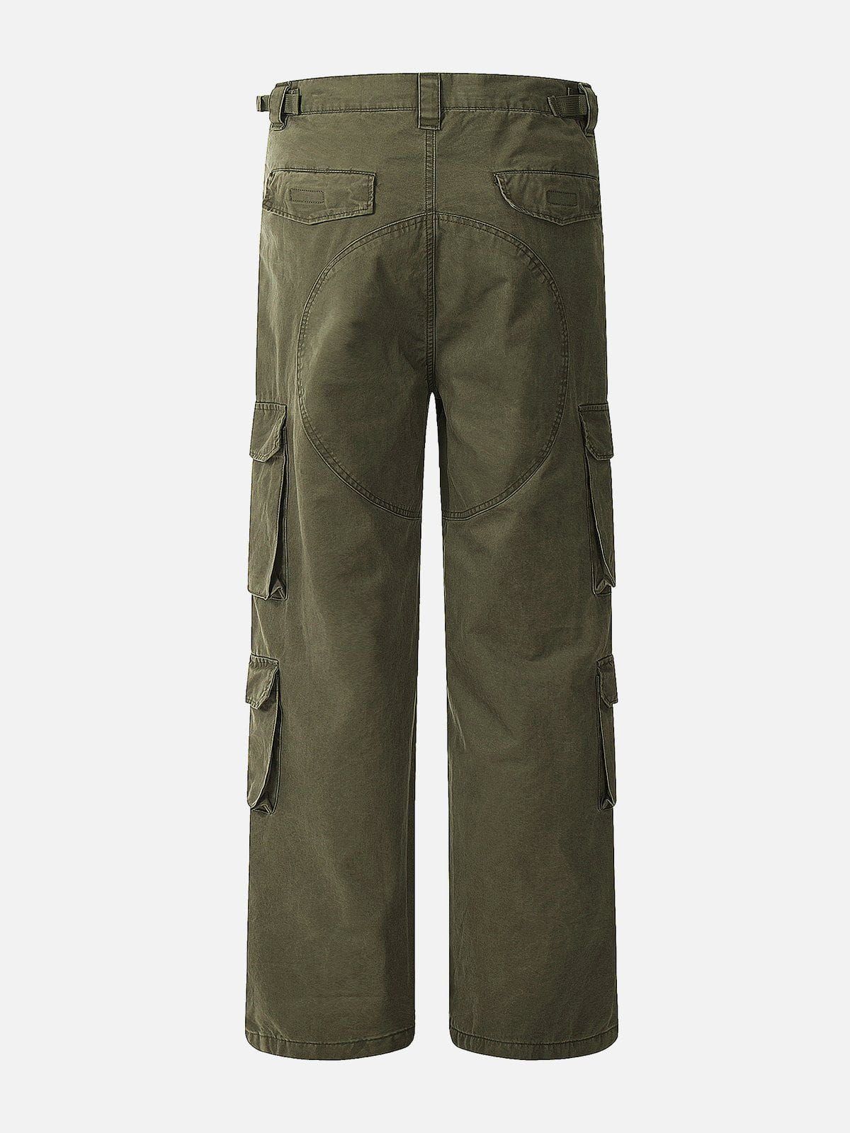 Aelfric Eden Adjustable Drawstring Pleated Cargo Pants sold by Aelfric Eden product image thumbnail 3