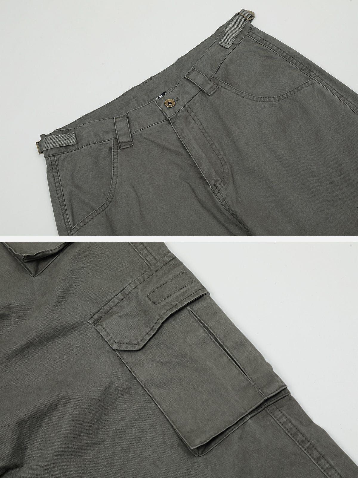 Aelfric Eden Adjustable Drawstring Pleated Cargo Pants sold by Aelfric Eden product image thumbnail 4