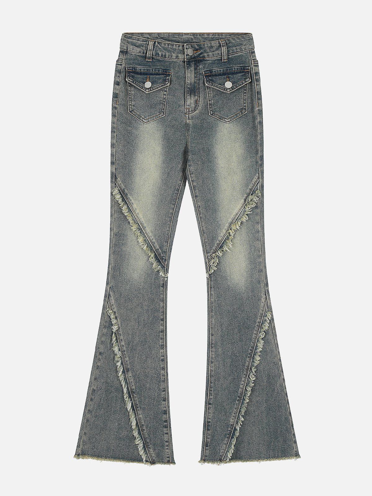 Vintage Raw Flared Jeans sold by Aelfric Eden product image thumbnail 2