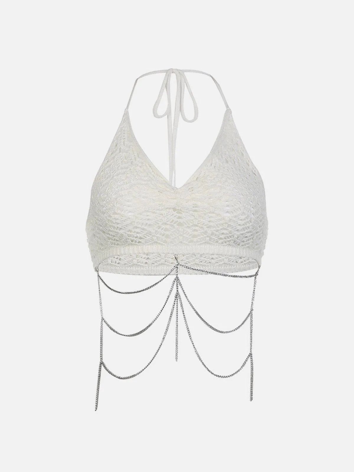 Skeleton Metal Chain Camis Top sold by Aelfric Eden