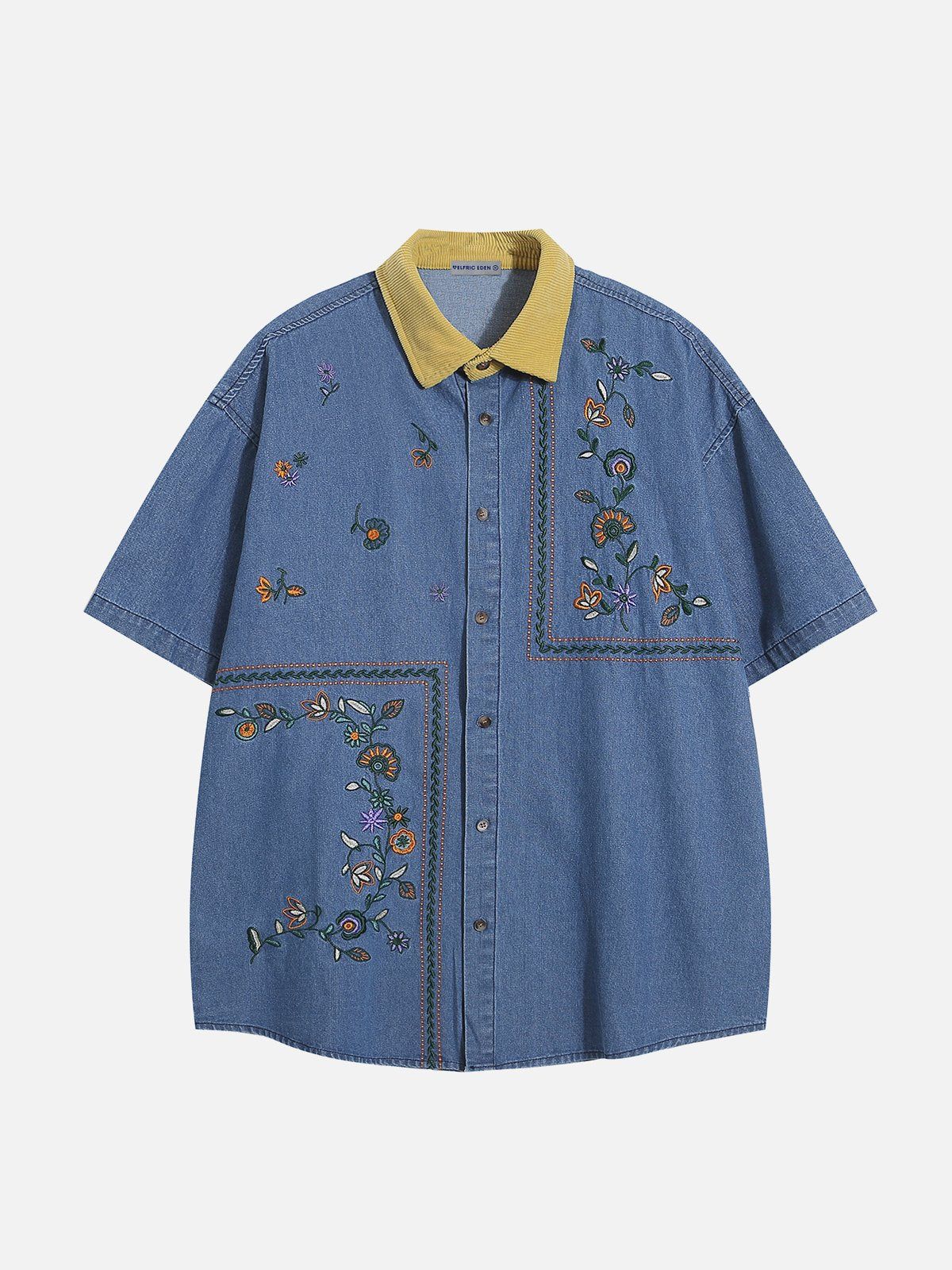 Aelfric Eden 3D Embroidery Short Sleeve Shirt sold by Aelfric Eden
