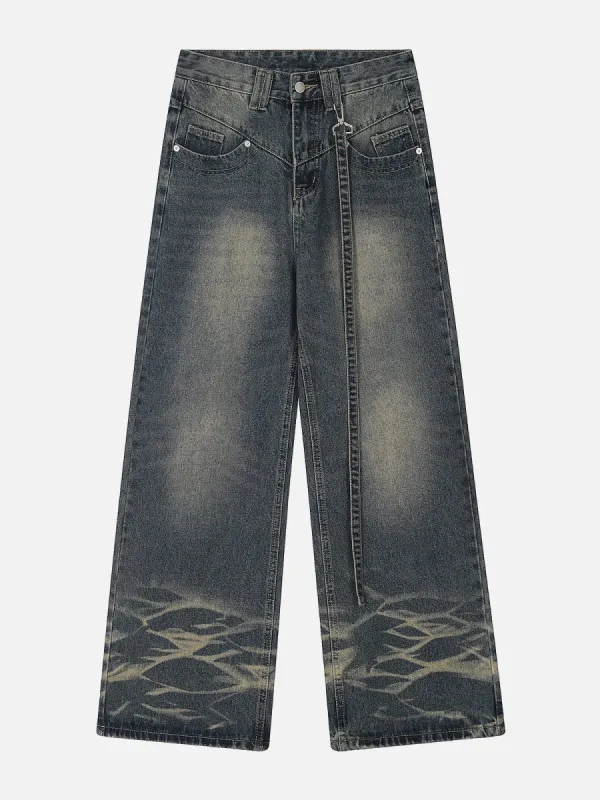 関送込★Aelfric Eden★Fringe Washed Multi-Pocket デニム Aelfric Eden Fringe Washed Multi Pocket Jeans – Aelfric eden